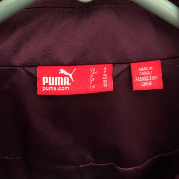 Purple & Black Stylish & Flashy Puma Blazer - Picture 2 of 3